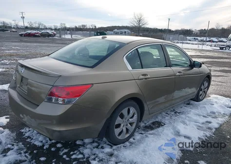 2008 Honda Accord 2.4 Ex-L из США, поврежденный, VIN 1HGCP26828A156663